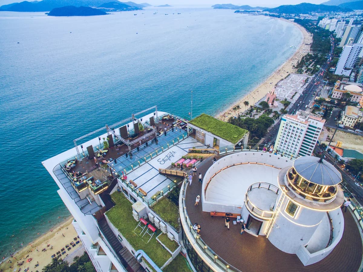 Toàn cảnh nhìn từ Skylight Nha Trang