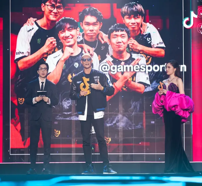 TikTok Awards: With GAM Esports players, “Best of GAMing” · 2023