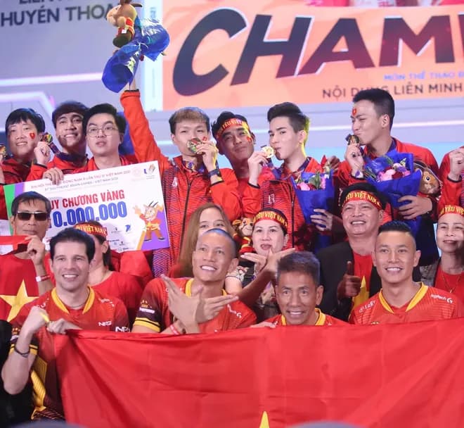 Team Vietnam: League of Legends gold at SEA Games 31 · Hanoi · 2022