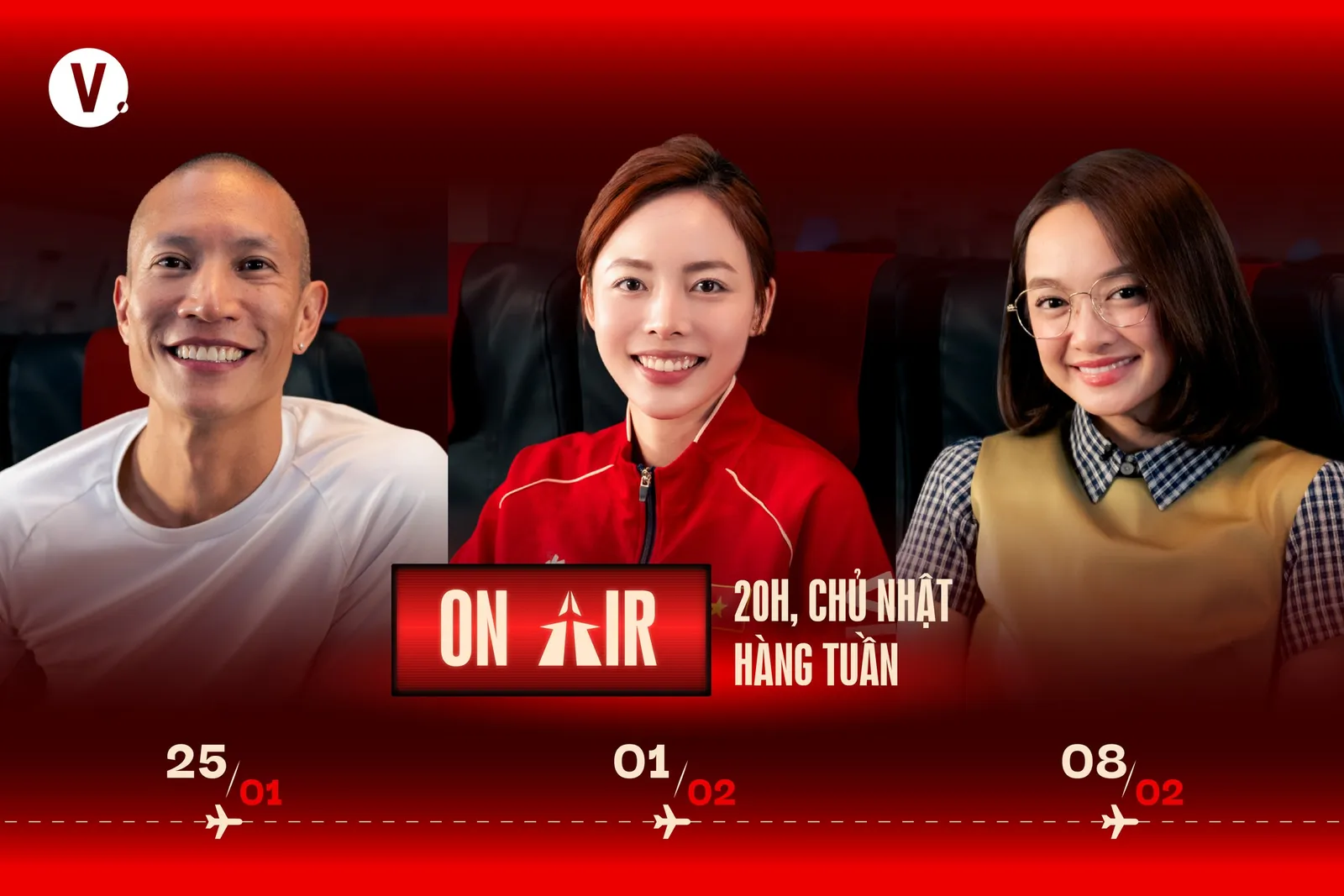 TK Nguyen on the episode card for ON AIR by Vietcetera x Vietjet, hosted by Thùy Minh