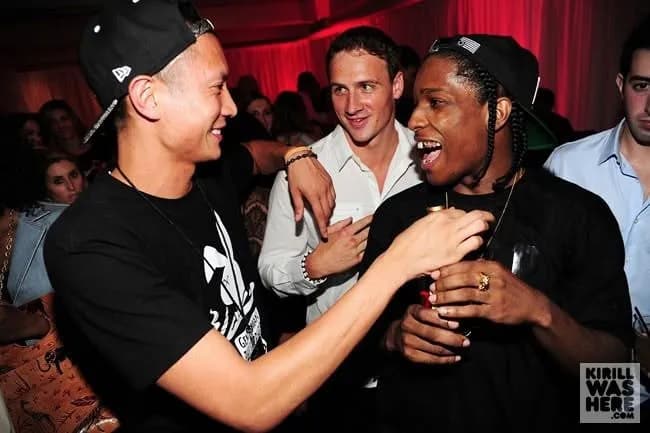 A$AP Rocky: With A$AP Rocky and Ryan Lochte for Hennessy’s #24HoursInCHI · Chicago · 2012