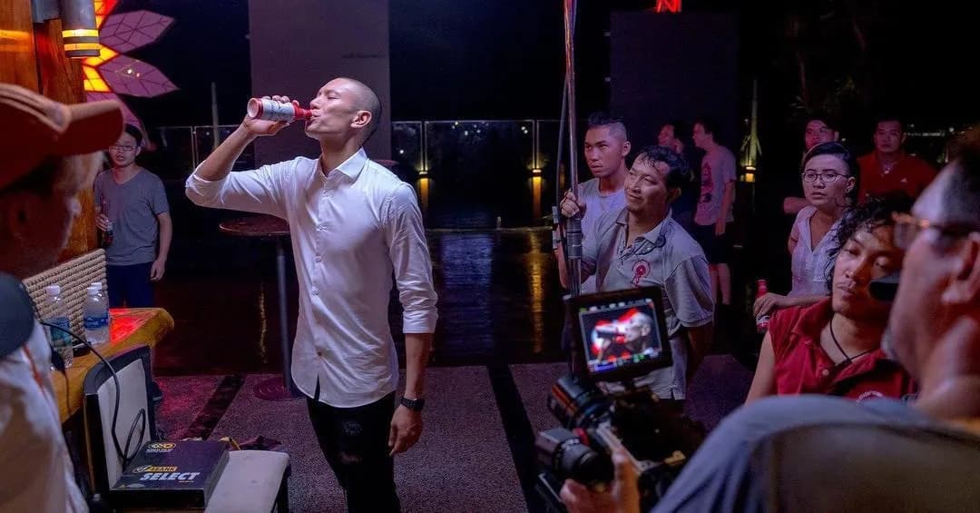 Budweiser: Filming the “King of Nightlife” × “King of Beers” commercial · Skylight Nha Trang · 2017