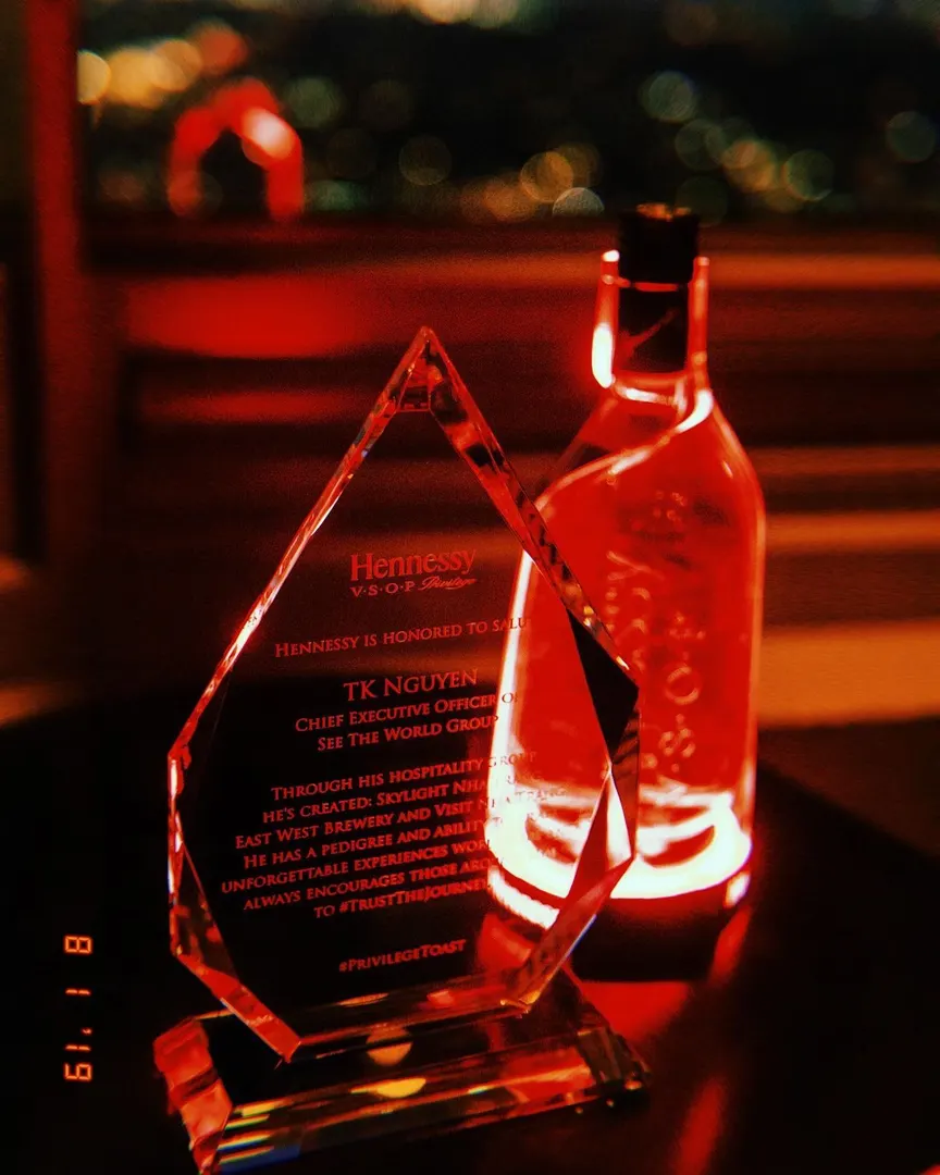 Hennessy: Hennessy’s salute to TK and his hospitality group · 2019