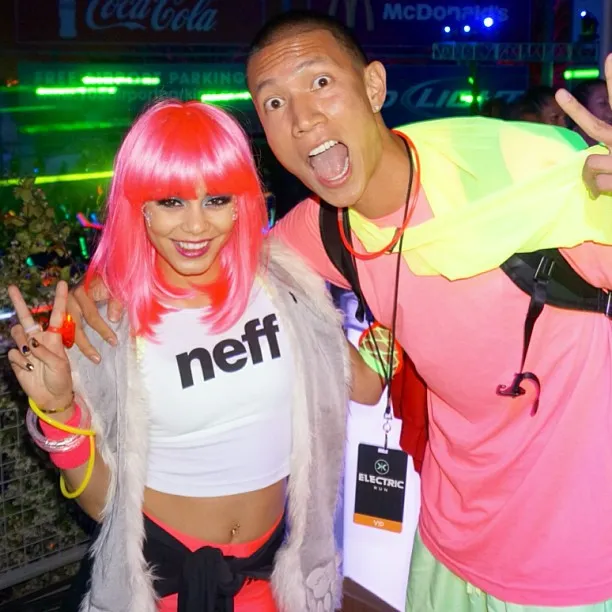 Vanessa Hudgens: At the Electric Run