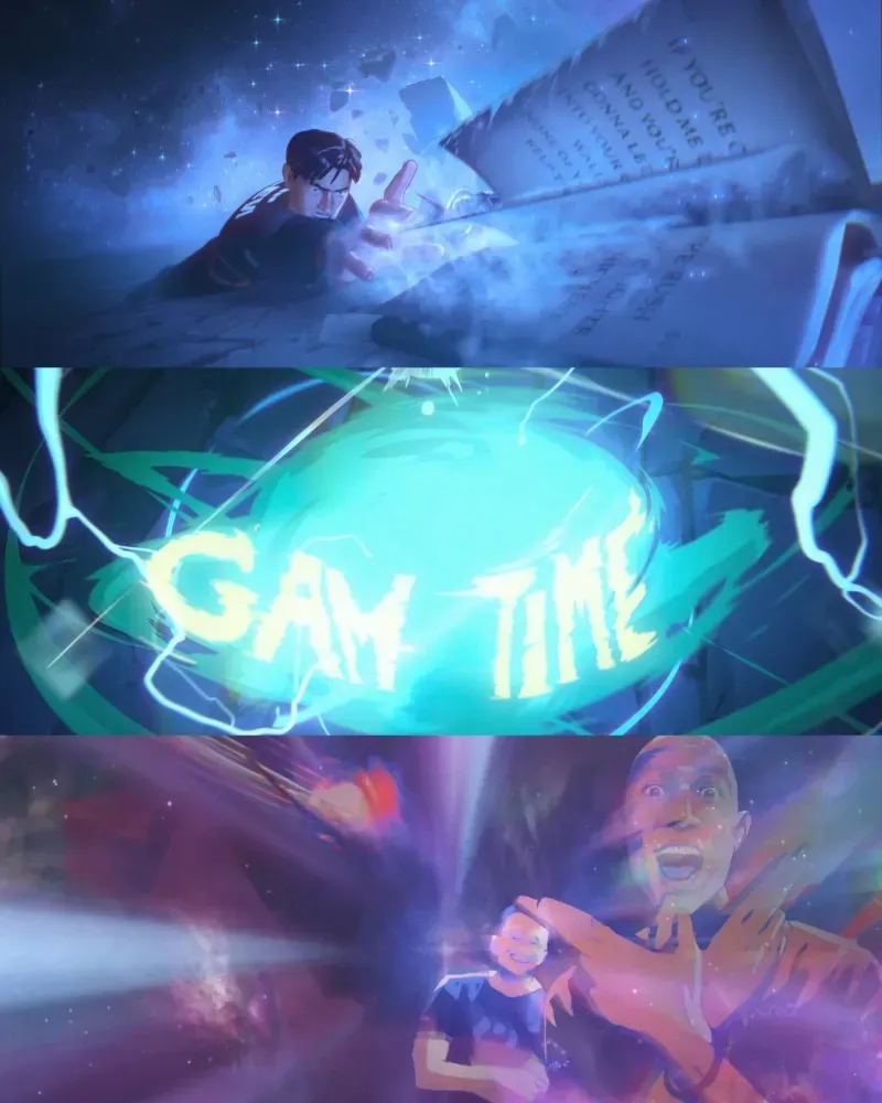 Levi and #GAMTIME in Riot's Worlds 2025 anthem, Sacrifice
