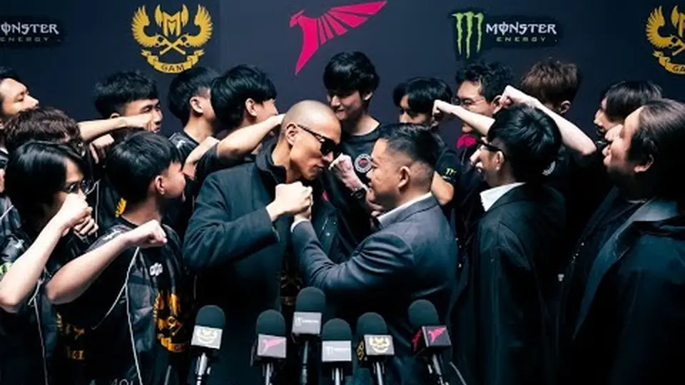 Play video: Pre-match trash talk before GAM vs TALON
